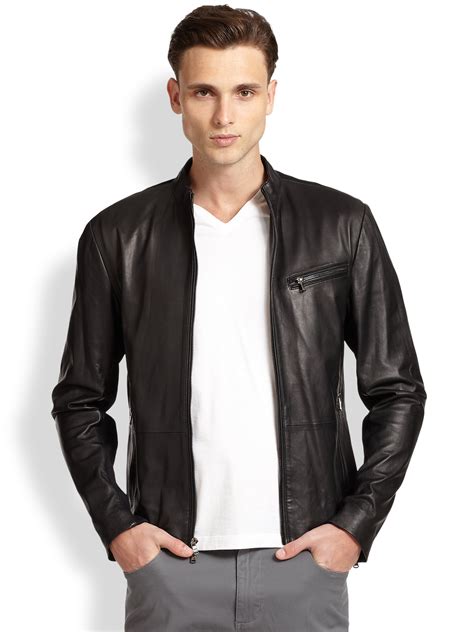 Michael Kors Men's Leather Coats & Jackets 